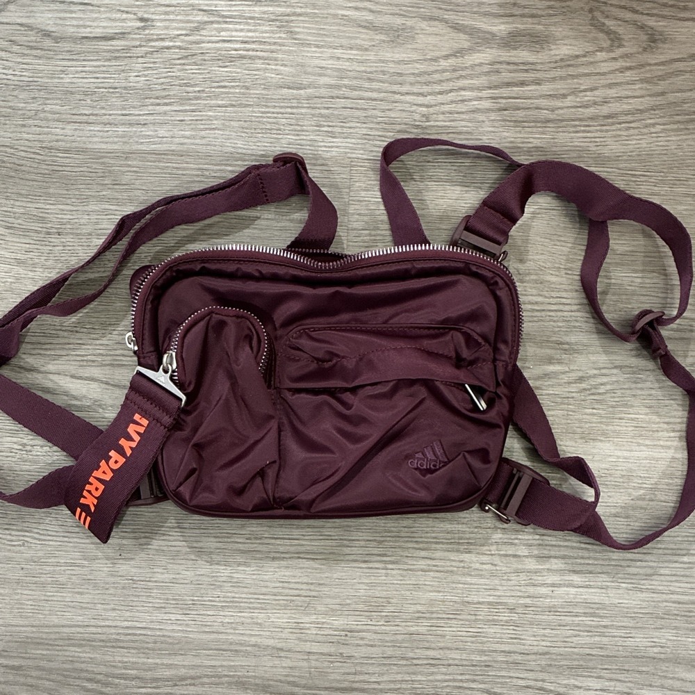 adidas Ivy Park Harness Bag Maroon/Solar Orange FW19 GK7382